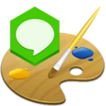 paint for wechat android application logo